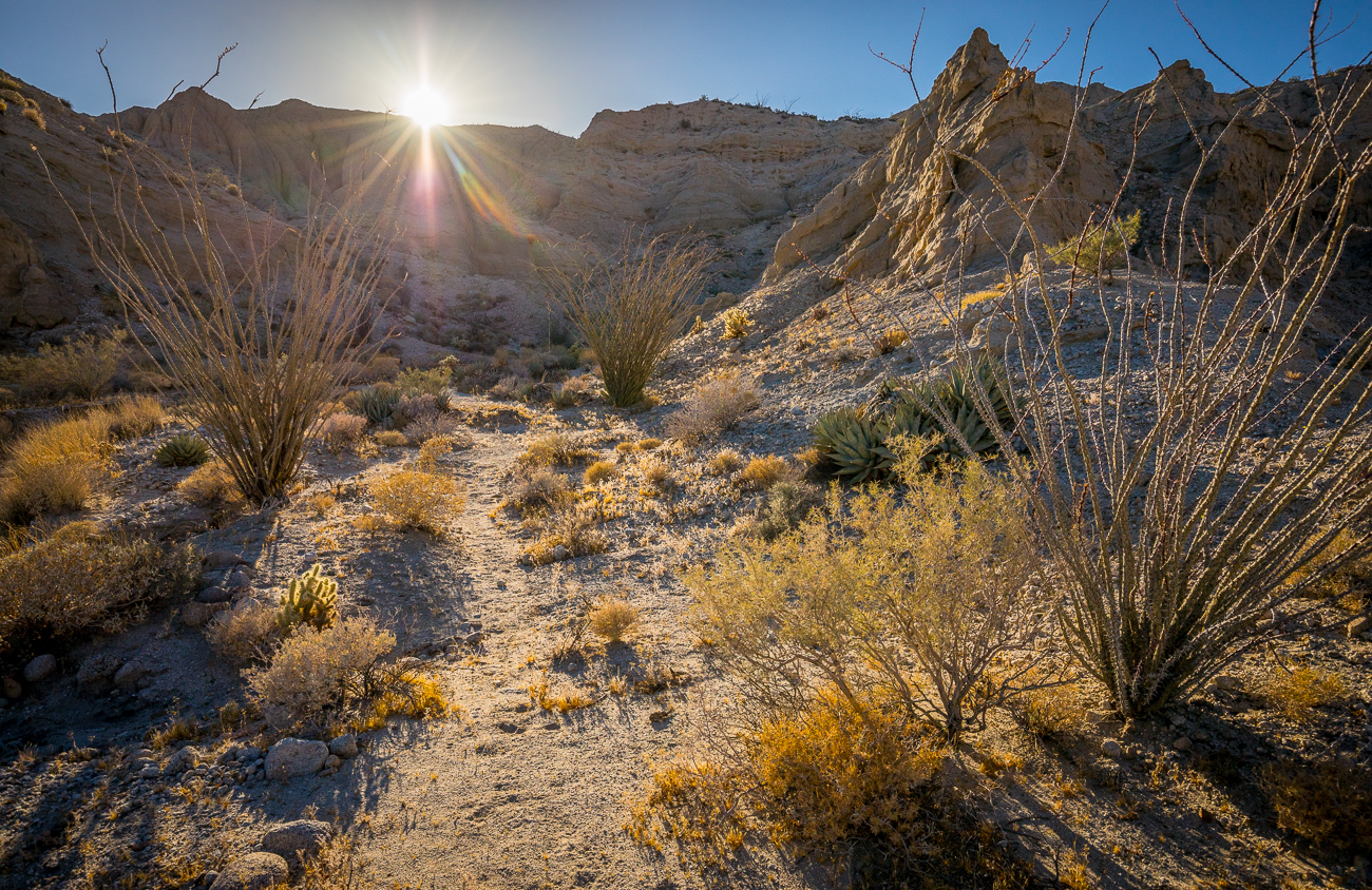 AnzaBorrego; deserts; dry wash; huge cliffs; tiny people; dirt roads; off road; California; San Andreas; Salton Basin
